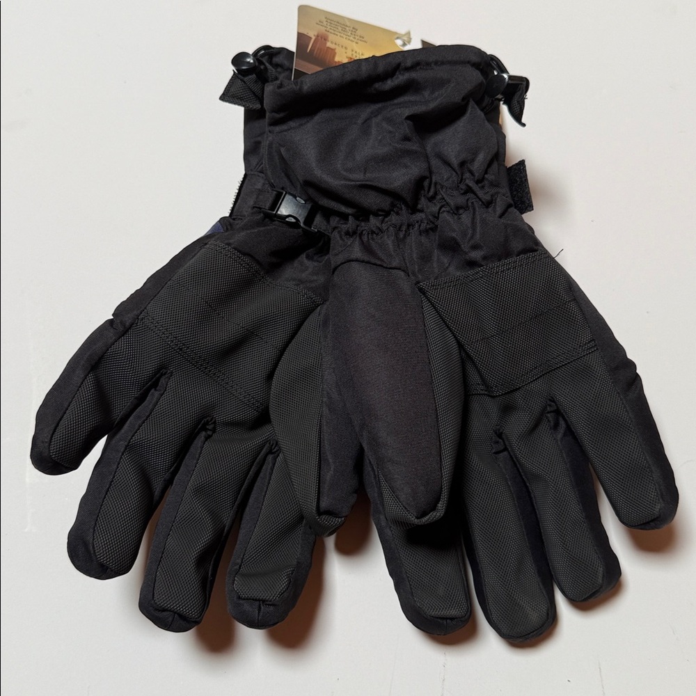 DVS Ski Snowboard Gloves Men's Size XL - New With Tags - Black and Blue - NWT - Picture 4 of 4